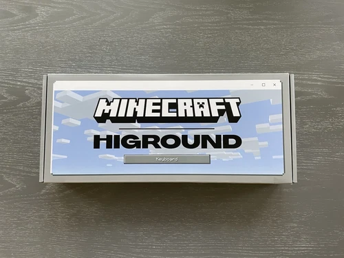HIGROUND x Minecraft Blocky Keyboard - New - Limited Edition Sold Out