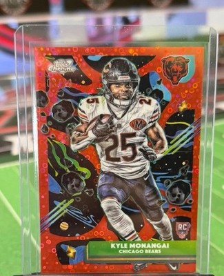 2025 Topps Chrome Cosmic Kyle Monangai Lunar Eclipse
