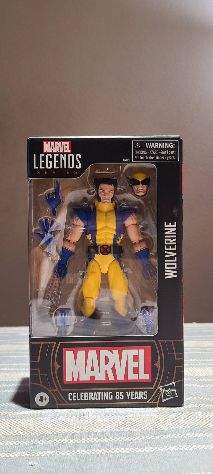 85th Anniversary Marvel Wolverine Figure Marvel Legends Series