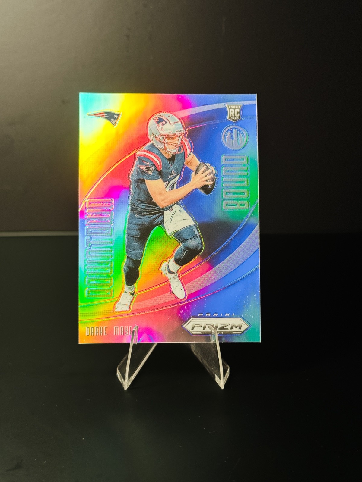 2024 Panini Prizm - RC Drake Maye #2 Downtown Bound Silver Prizm Patriots SSP