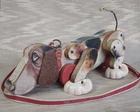 Vtg. FISHER PRICE 1961 'Snoopy Sniffer'  # 181 Wooden Dog Pull Toy *SHIPS FREE*