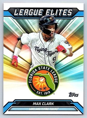 MAX CLARK   2025 TOPPS PRO DEBUT LEAGUE ELITES INSERT #LE-2