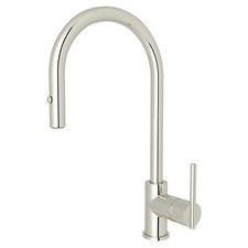 Rohl CY57L-PN-2 Pirellone Pull-Down Kitchen Faucet Polished Nickel