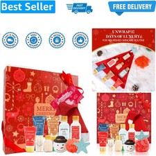 Christmas Advent Calendar for Women 2024 12pc Luxurious Skincare Gift Set wit...