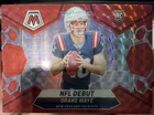 2024 Panini Mosaic - NFL Debut Drake Maye #273 Red Mosaic Prizm (RC)