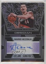 2019 Panini Obsidian Electric Etch Purple 73/75 Mario Hezonja #VS-MHZ Auto 1v7