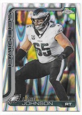 2025 Topps Chrome - LANE JOHNSON RAYWAVE