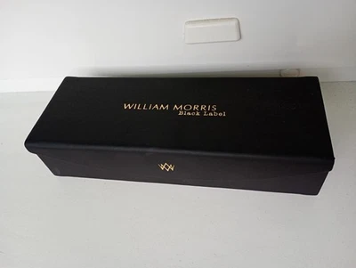 WILLIAM MORRIS LONDON Brillenetui - Schwarz. Black Label - Bild 1 von 4