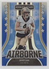 2023 Panini Rookies & Stars Airborne Blue Prizm 5/50 Derek Carr #AI-23 c5b