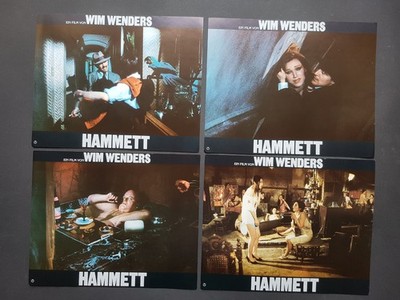 Kino-Aushangfotos : 16x HAMMETT [1983] Wim Wenders (+Bonus)