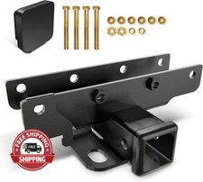 Kit receptor de enganche de remolque para parachoques trasero acero de aleación