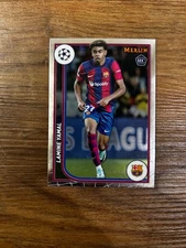 2023-24 Topps Merlin Chrome UEFA Lamine Yamal #27 RC Rookie Mint