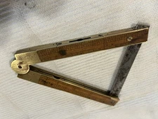 Vtg CHAPIN STEPHENS No.036 Combination Rule Level Inclinometer 