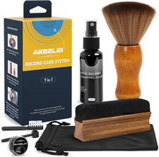 Vinyl Record Cleaning Brush Kit Premium LP Cleaner Set 7 In1 Solution