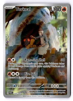 Torkoal - Illustration Rare SV06: Twilight Masquerade 172/167 NM - Image 1 of 2