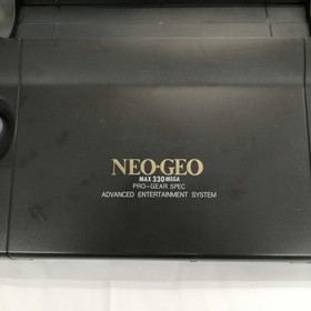 SNK Neo Geo AES Console w/ 2 Stick Controllers AC AV Cable Working Tested Japan