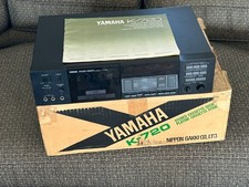 YAMAHA Stereo Cassette Deck K-720 w Manual n original box w new belts installed