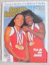 Florence Griffith Joyner Jackie Joyner Kersee 1988 Sports Illustrated No Label