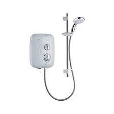 Mira Elite SE White/Chrome 9.8kW Silent Pumped Electric Shower 