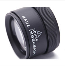30X36Mm Optics Loupes Magnifying Glass Lens Microscope For Jeweler Coins Stamps
