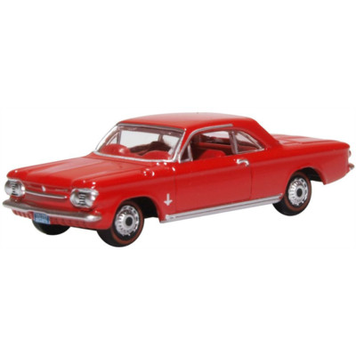 Oxford 87CH63002 Chevrolet Corvair Coupe 1963 Riverside Red 1/87