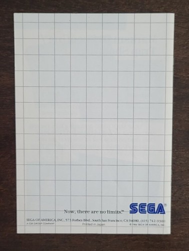 Sega Master System 1986 Video Game Catalog Booket - excellent condition - Picture 2 of 2