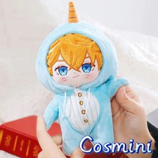 Anime Genshin Impact Tartaglia 20cm Plush Doll Dress up Toy Plushie Game