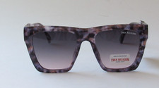 True Religion OVERSIZED SQUARE Sunglasses Tortoise TR57230 NEW