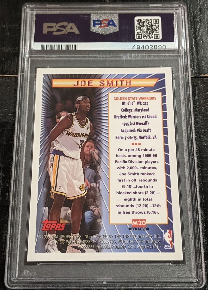 1996-97 Topps - Mystery Finest Joe Smith #M20 Bordered