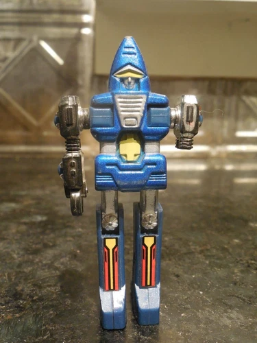 Vintage 1983 GOBOTS Helicopter COP-TUR Transforming Metal Toy Action Figure