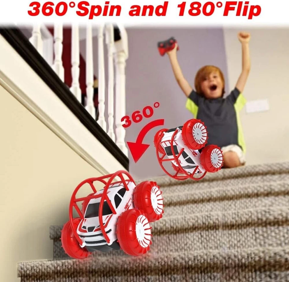 Ferngesteuertes Auto Direktladung LED ab 3 Amphibienfahrzeug Wasserdicht C149 - Bild 3 von 4