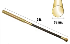 Concrete Vibrator Needle 1-1/4" Diameter 3 Ft 35mm
