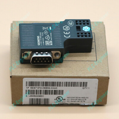 1PC NEW 6ES7972-0BB52-0XA0 Siemens Profibus Connector SHIP FAST