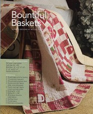 Bountiful Baskets Quilt quilting pattern instructions