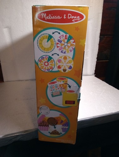 Melissa & Doug Fun at the Fair! Wooden Double-Sided Roulette & Plinko Games - Picture 3 of 4