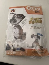 Ozzy Fast and Furry Balody Style Dog Atomic Building Blocks Model No. 686-01