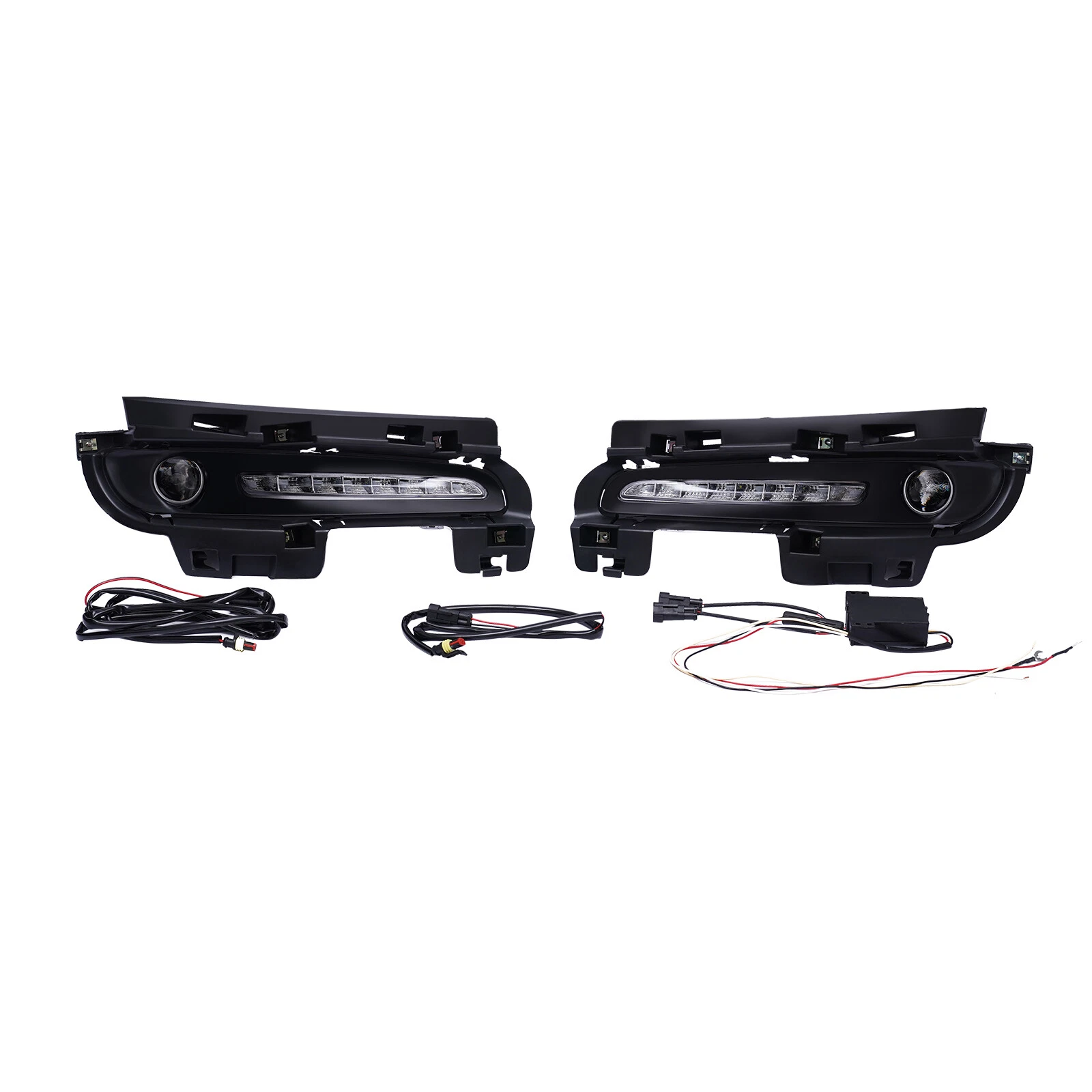 Pair For Jeep Grand Cherokee SRT8 2012-2016 LED DRL Daytime Running Fog Lights - product detail image 5
