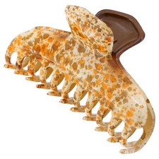 Camila Paris CP3313 French Hair Clip for Women Thick Orange 4.5"