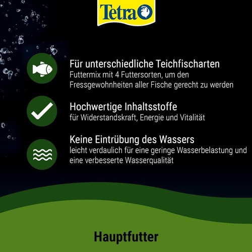 Multi Mix – Fischfutter für verschiedene Teichfische mit vier - Bild 4 von 9