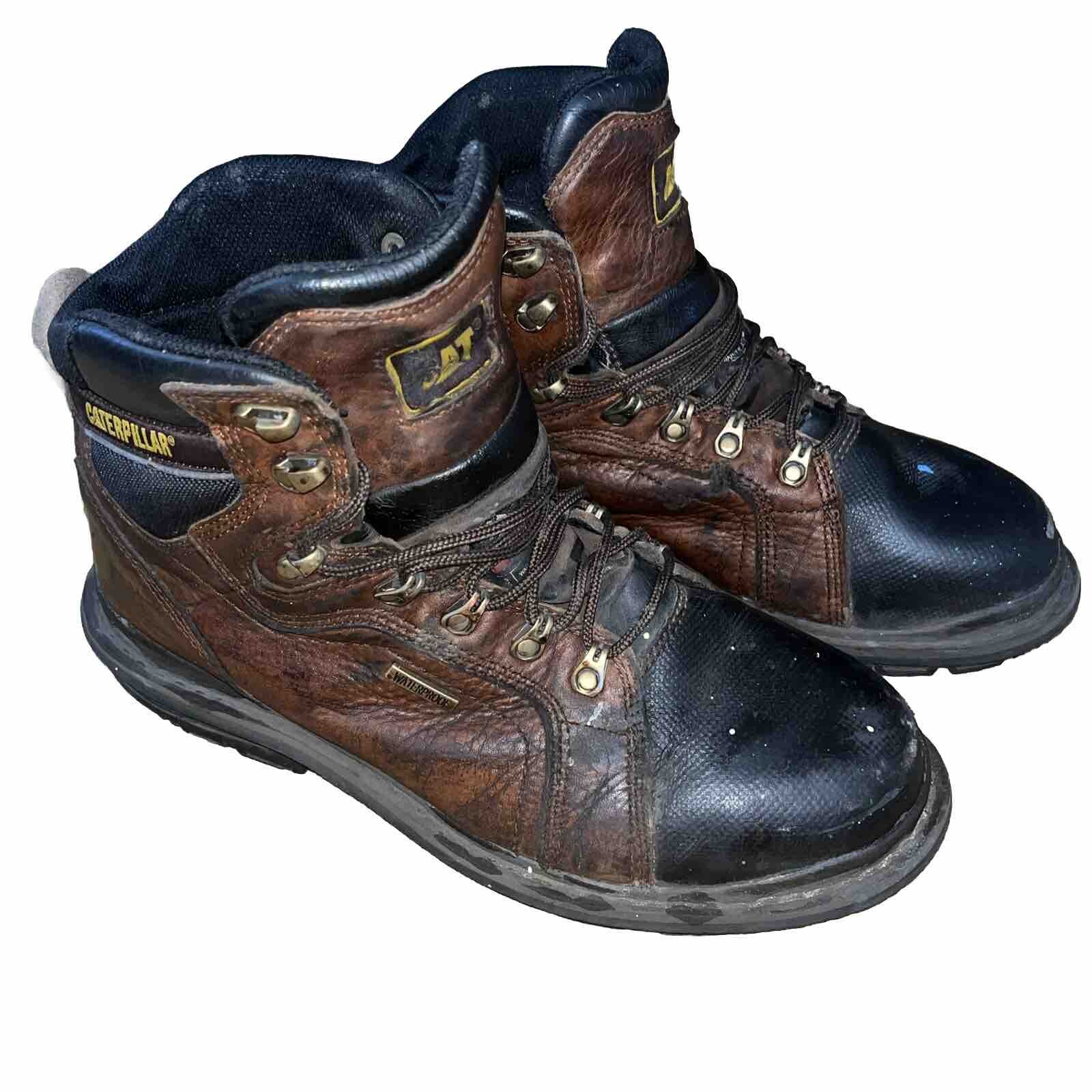 CAT Caterpillar Hauler 6” P90361 Waterproof Composite Toe Work Boots, Size 10.5 eBay