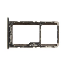 SIM Micro SD Card Tray for Xiaomi Pocophone F1 Black Replacement Cell Phone Part