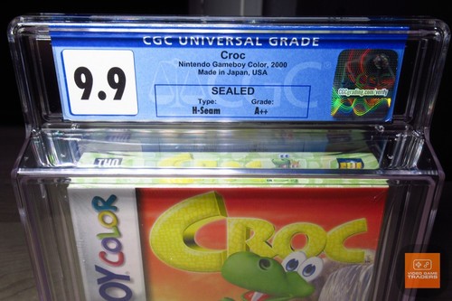 CGC 9.9 A++ - Croc 1 Game Boy Color, GBC 2000 NEW! - ULTRA RARE! - GRAIL! - Picture 7 of 7