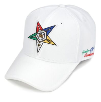 Order of the Eastern Star M43 Cap White