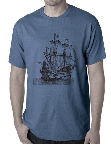 Sailing Ship Pirate Size Men's Women's T-Shirts Singlets boat marine water scuba - Picture 22 of 32