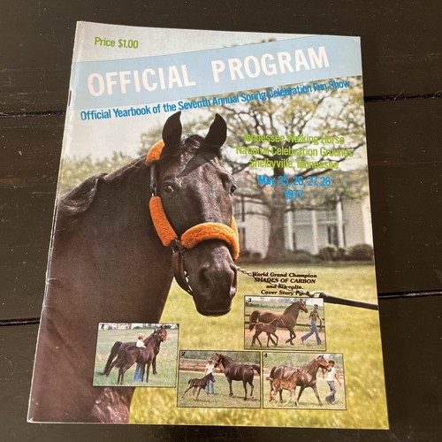 TN Walking Horse 1975-1978 Lot Of 6 Souvenir Celebration Editions Programs - Picture 18 of 24