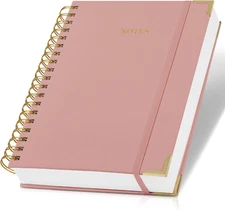 ZICOTO Aesthetic Thick Spiral Notebook Journal for Women in B5 Format - Modern L