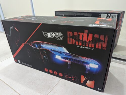 Hot Wheels RC The Batman 1:10 Batmobile Mattel Brand New Sealed In Box ✅ - Picture 2 of 19