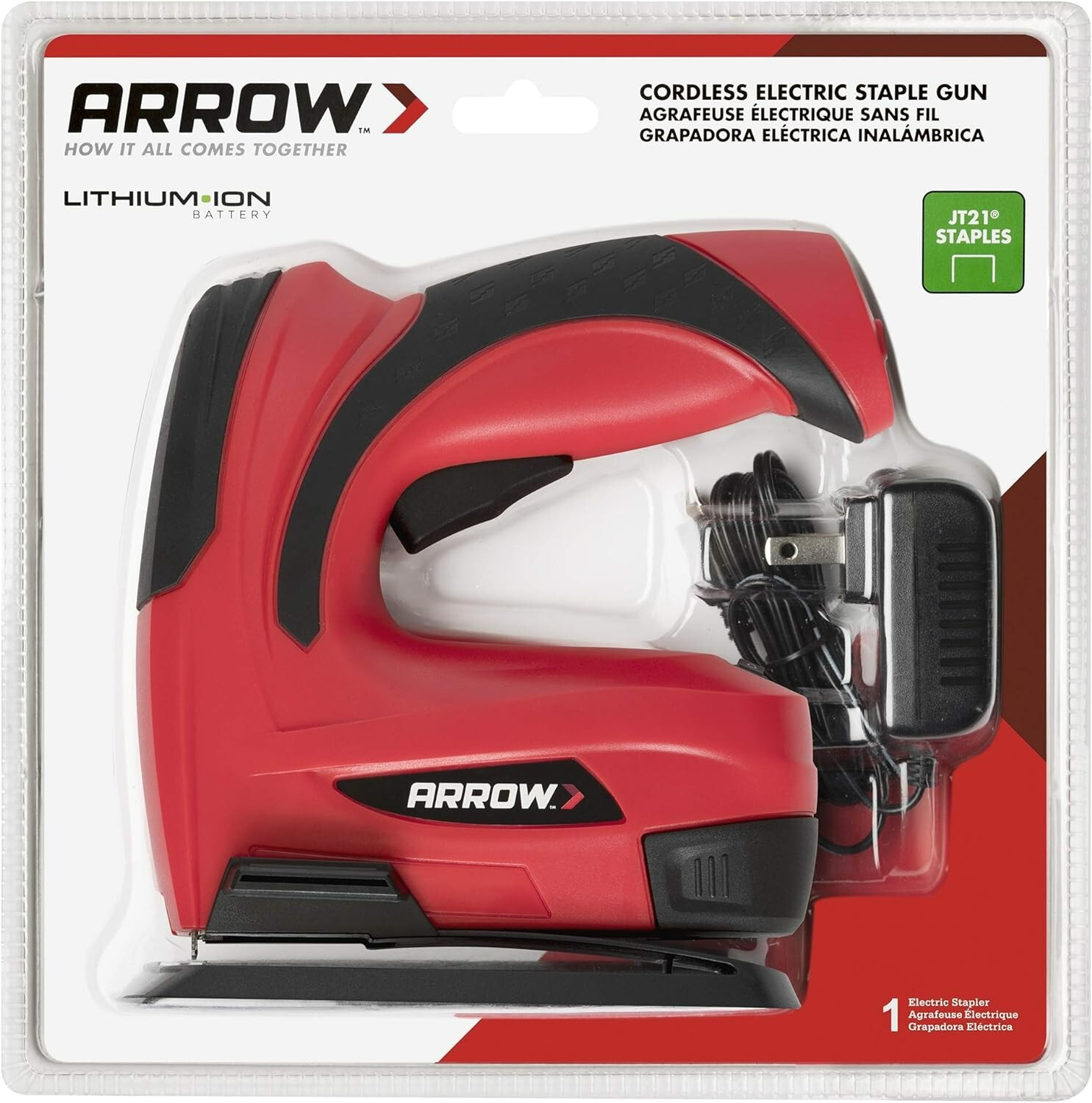 Arrow E21 Cordless Electric Light Duty Staple Gun Works with JT21 staples eBay