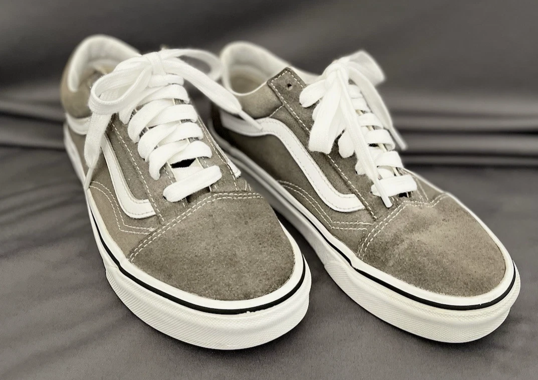 Scarpe sneakers casual unisex Vans Off The Wall grigie taglia 5 5 uomo 7 donna