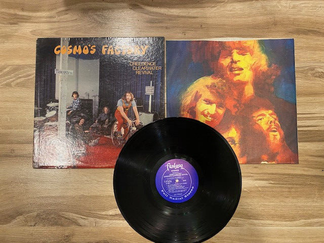 CREEDENCE CLEARWATER REVIVAL Cosmo's Factory   LP  1970  Fantasy 8402 G+